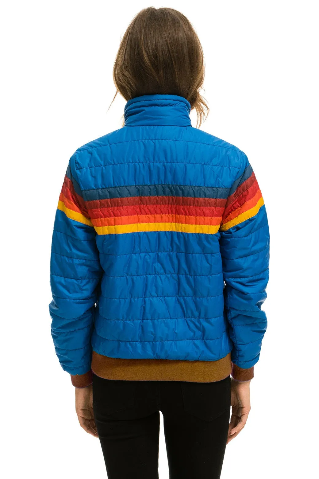 5 STRIPE JACKET - SNORKEL BLUE