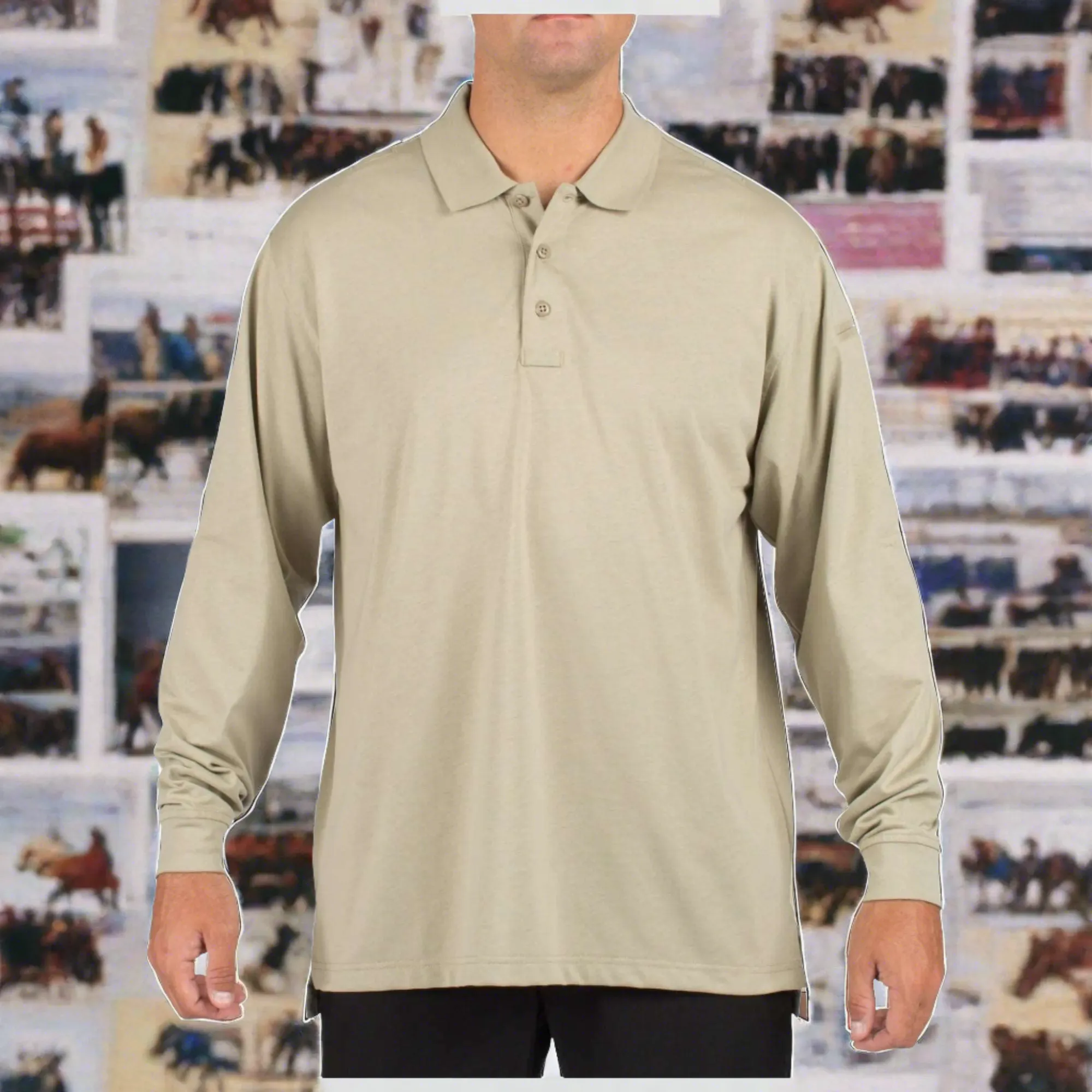 5.11 Tactical Jersey Long Sleeve Polo