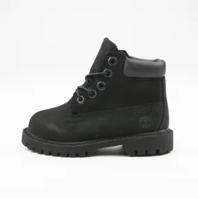 6 Inch Premium Boot Toddler (Black)