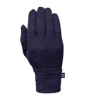 686 Merino Glove Liner Black Heather