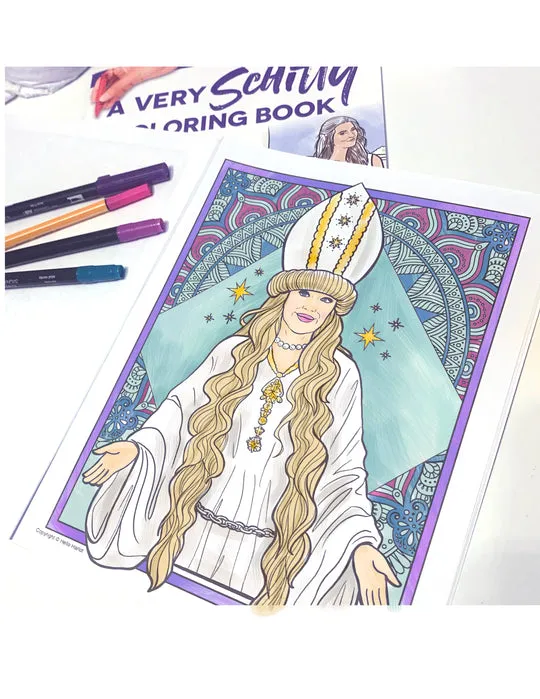 A Very Schitty Coloring Book