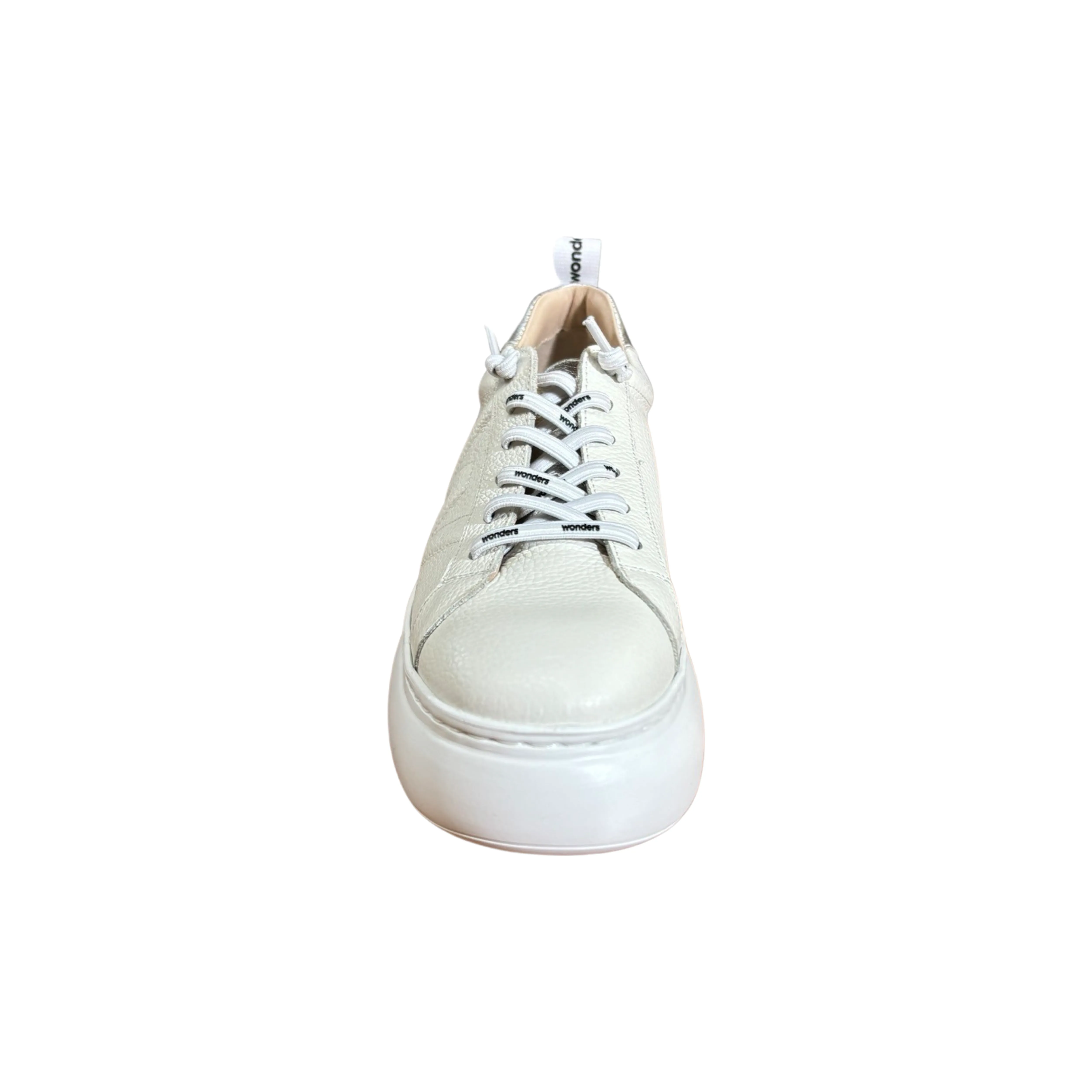 A2632 Off White Platform Sneaker