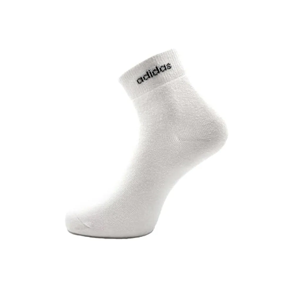 Adidas Men's Full Cushion Ankle Socks (White)