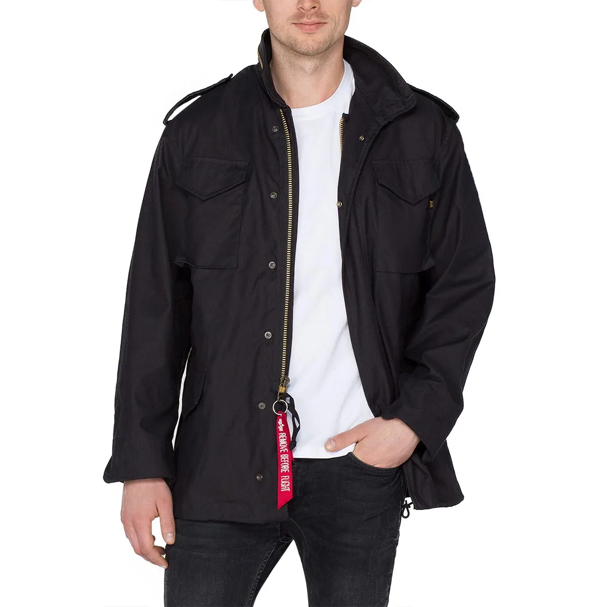 Alpha Industries M-65 Field Jacket Black