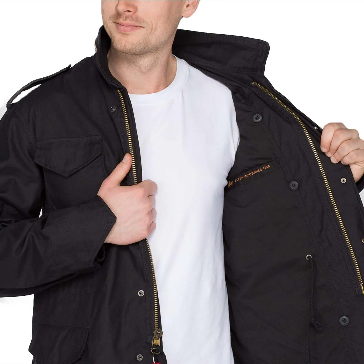 Alpha Industries M-65 Field Jacket Black