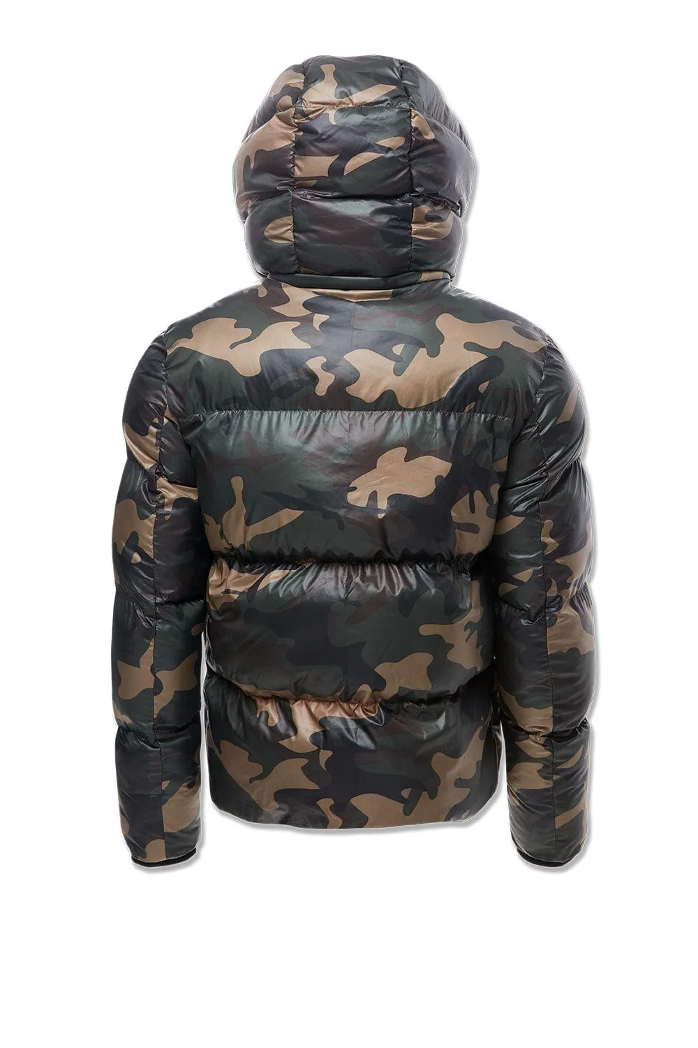 Astoria Camo Bubble Jacket Sample - Size Large (Anniversary Auction)