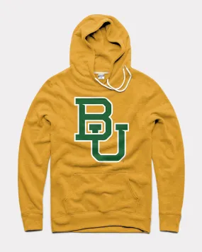 Baylor Bears Logo Gold Hoodie