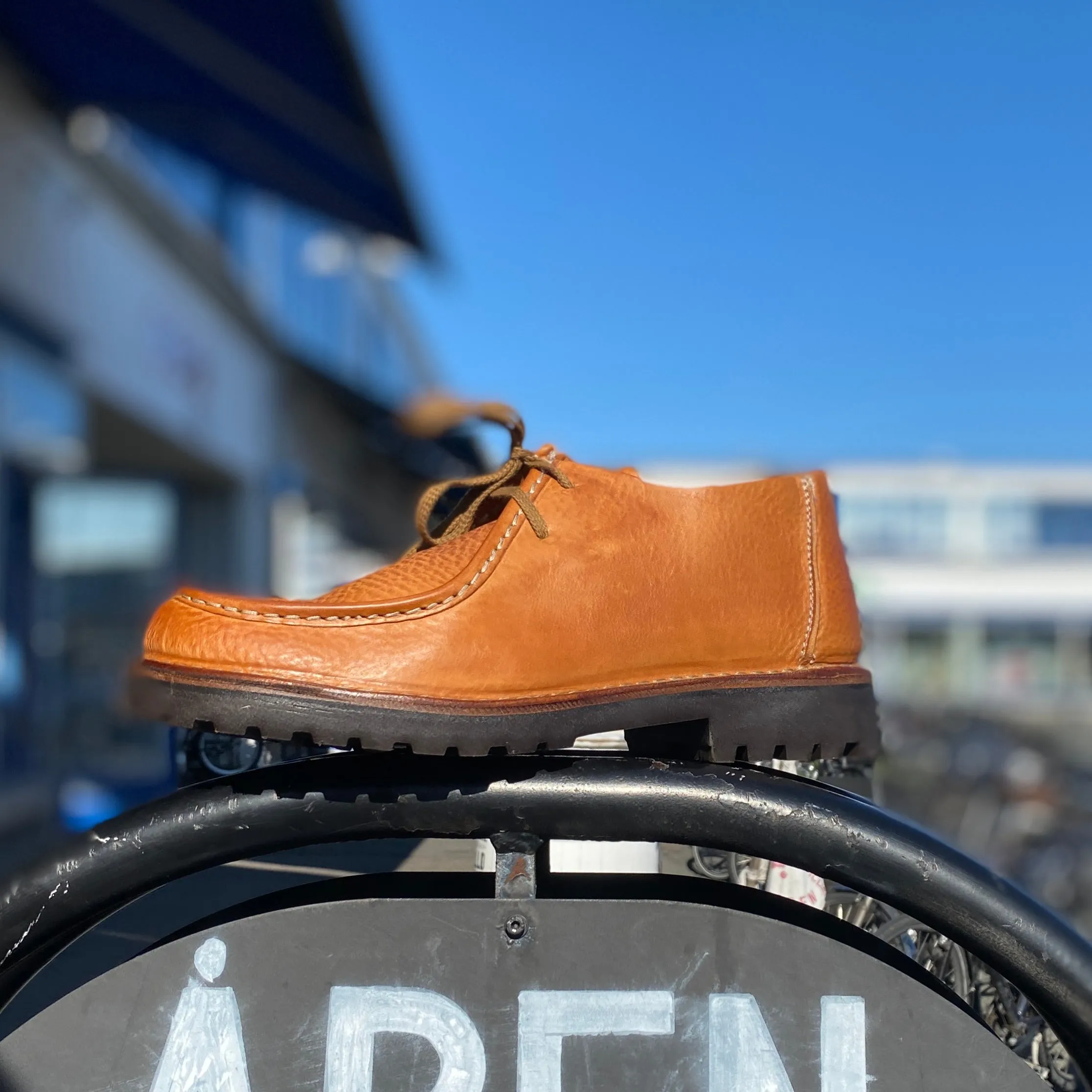 Beenflex MOC shoes, Deserto Brown Leather