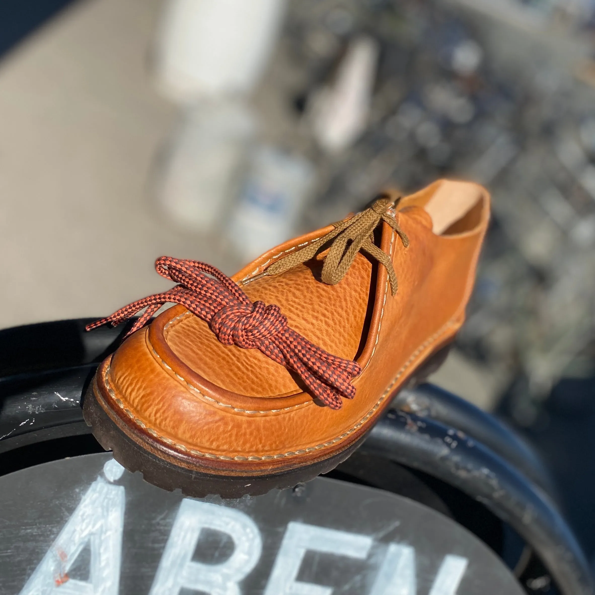 Beenflex MOC shoes, Deserto Brown Leather