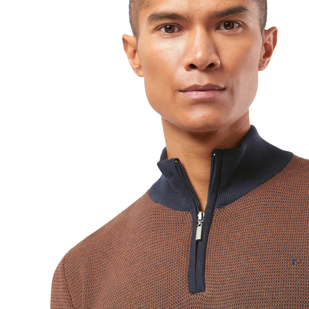 Benetti Half Zip - Milan Copper