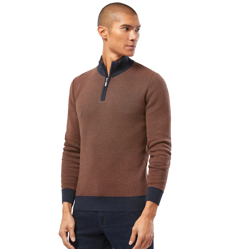 Benetti Half Zip - Milan Copper