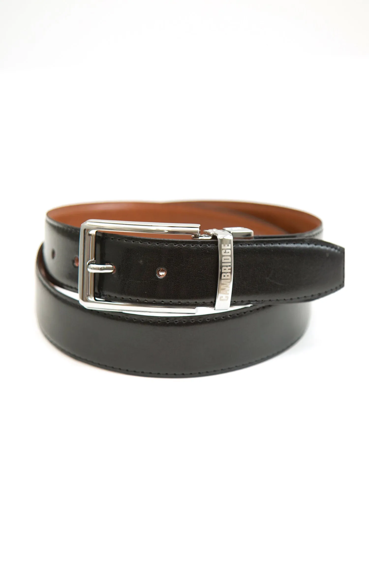 Black and Tan Reversible Belt