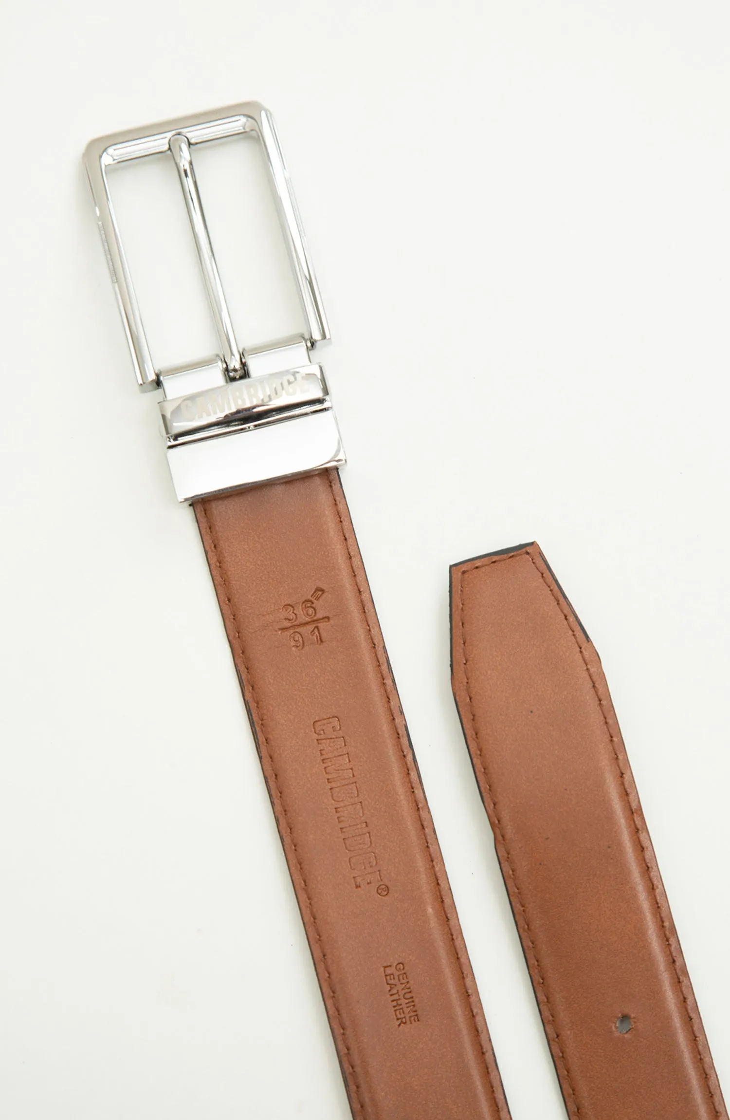 Black and Tan Reversible Belt