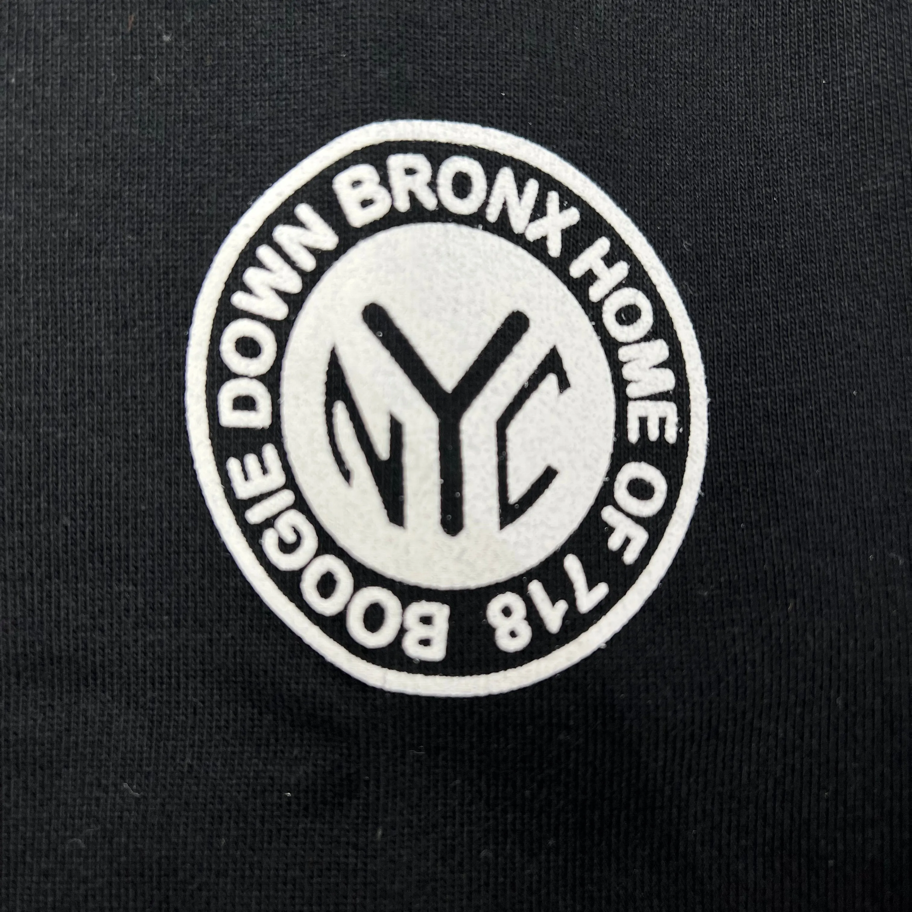 BORO TEES  BOOGIE DOWN BRONX (BLACK) HOODIE