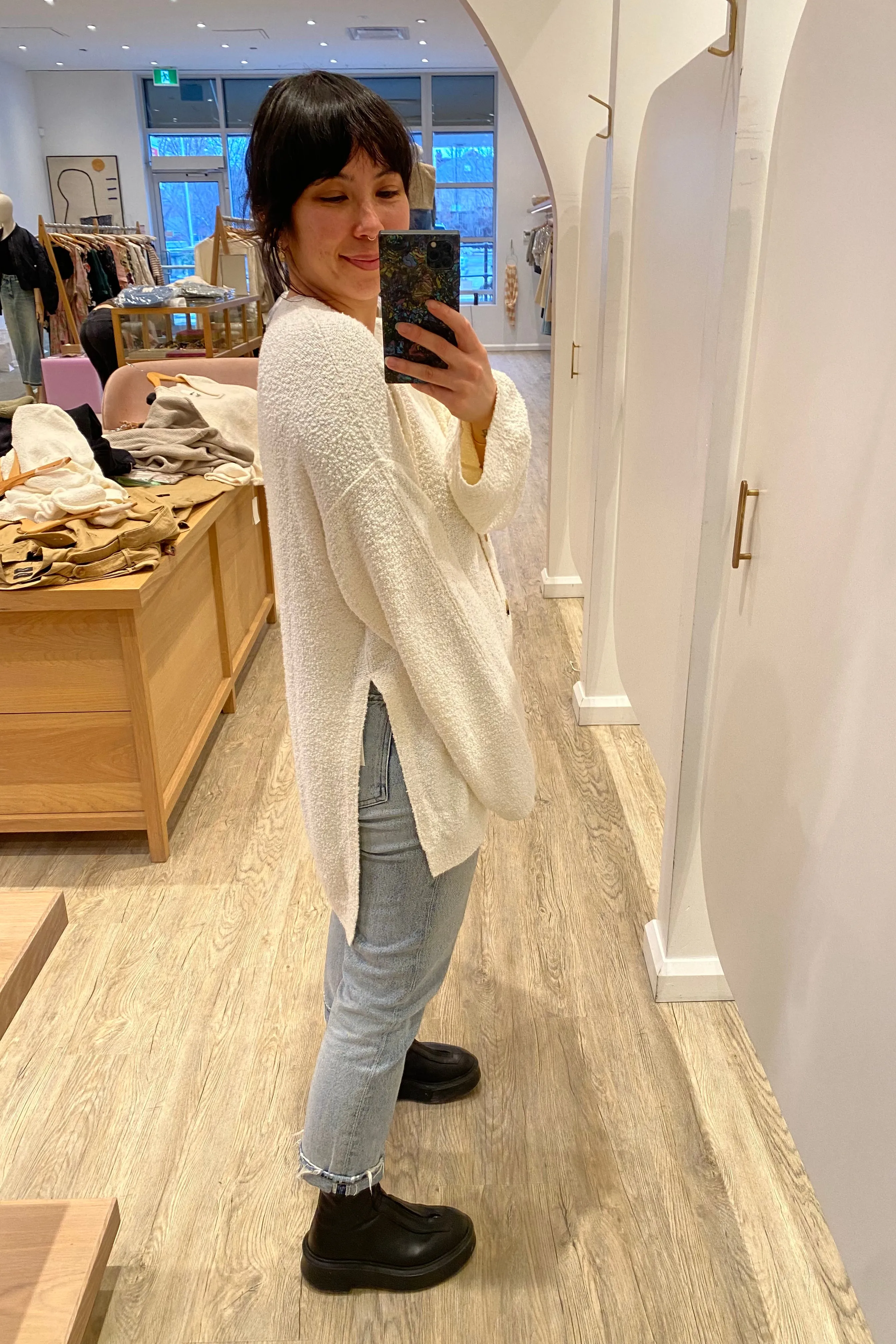 BOUCLE CARDIGAN