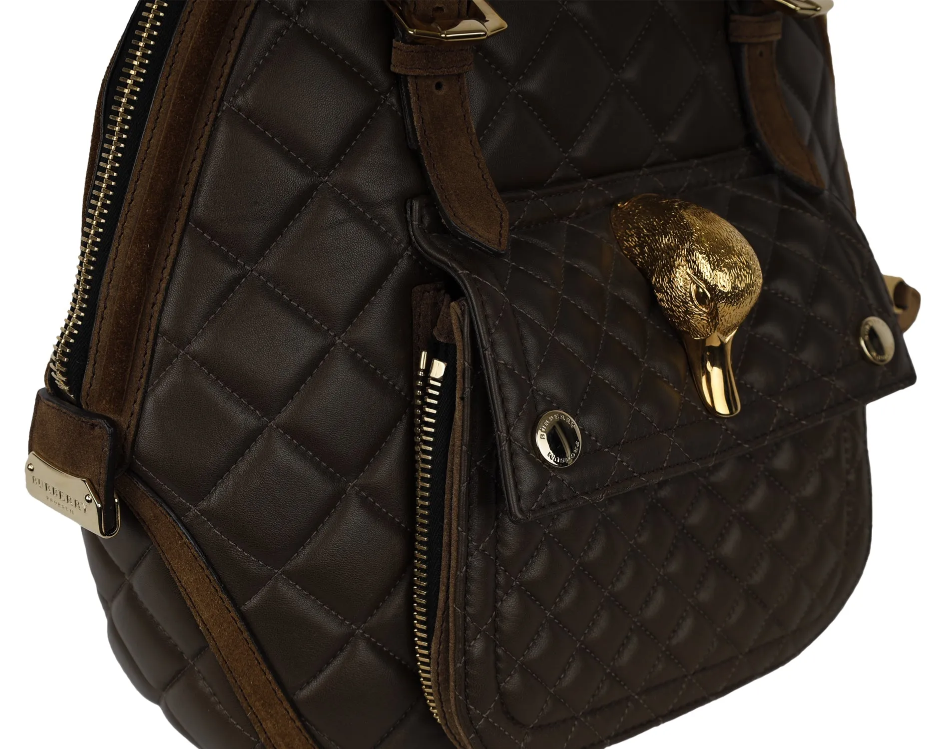 Burberry Quilted Mallard Orchard Bag - '10s