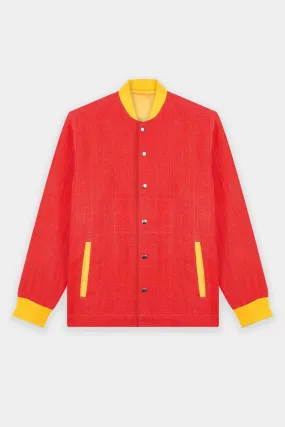 Burna X Bumper Jacket - Red/Yellow