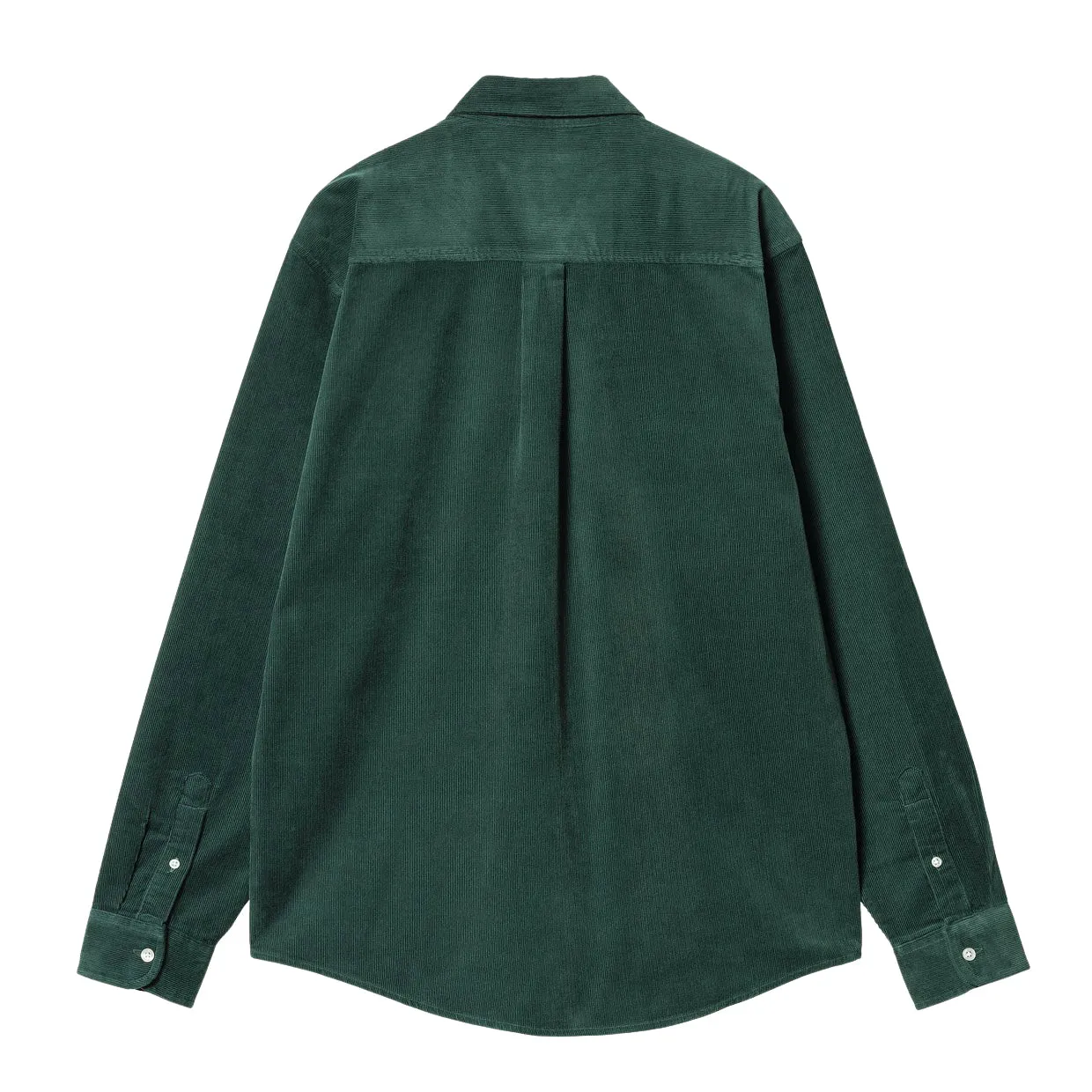 Camicia Uomo Carhartt WIP L/S Madison Fine Cord Verde