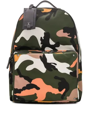 Camouflage-Print Backpack