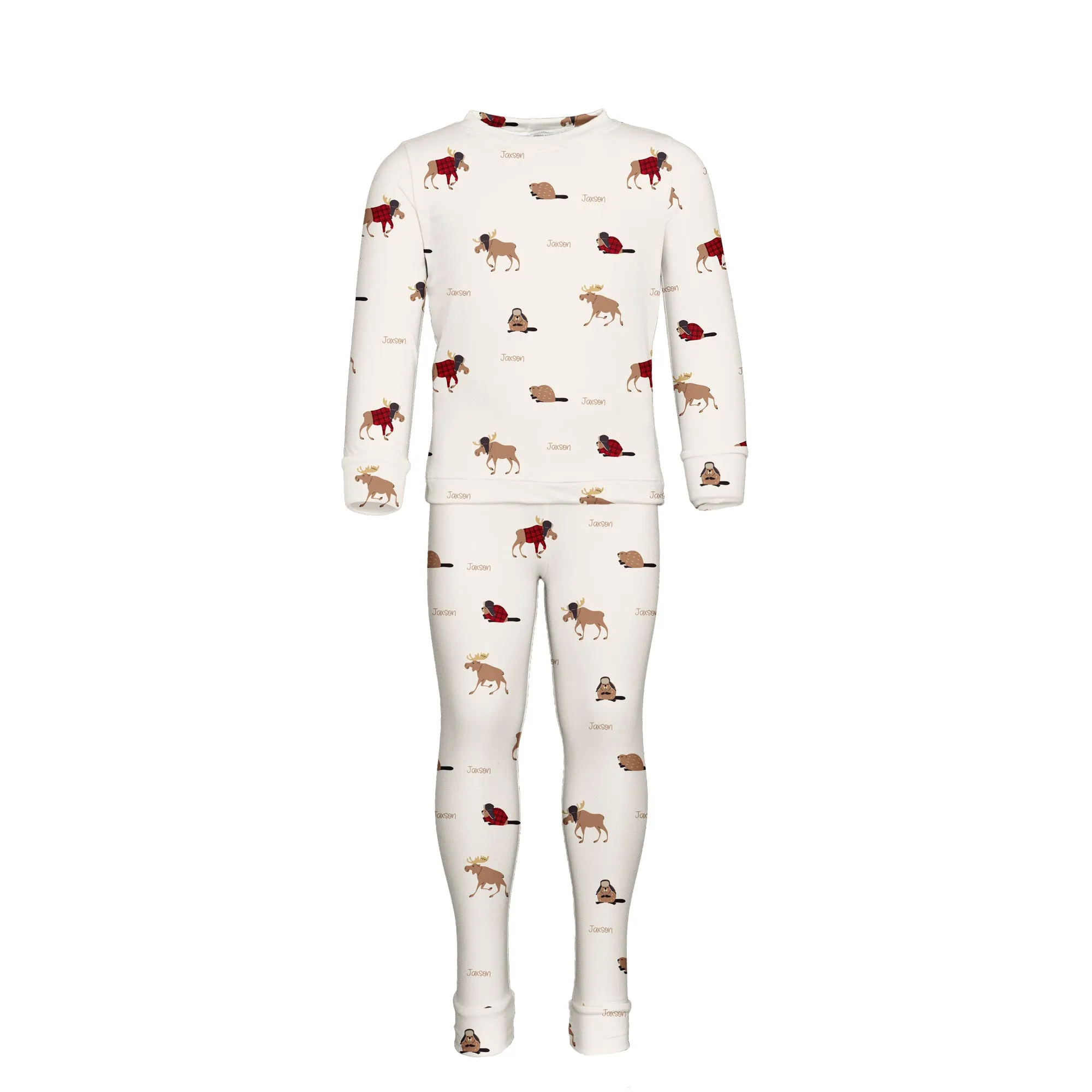 Canadian Animals - Personalized Pyjamas - Kids