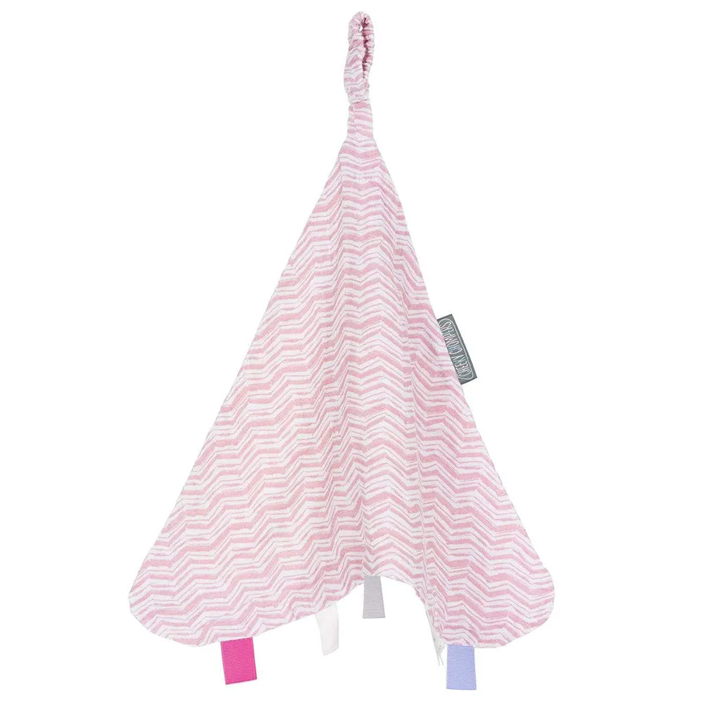 Cheeky Chompers Muslin Comforter - Rosy Days