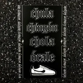 Chola Sticker Sheet