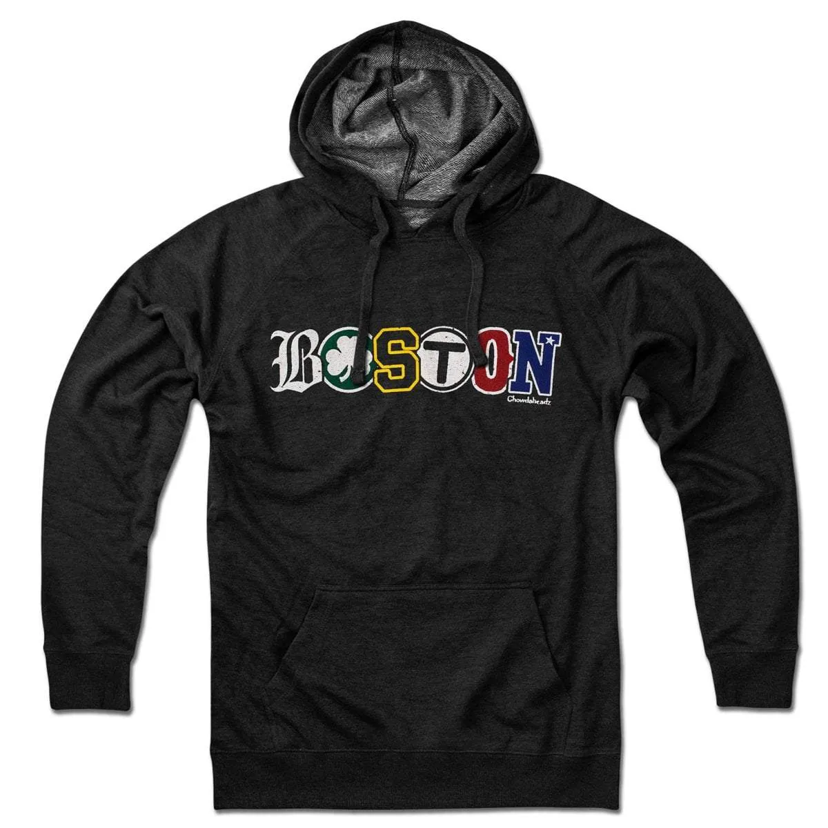 Chowdaheadz - Boston Townie Pride Hoodie: XL / Charcoal