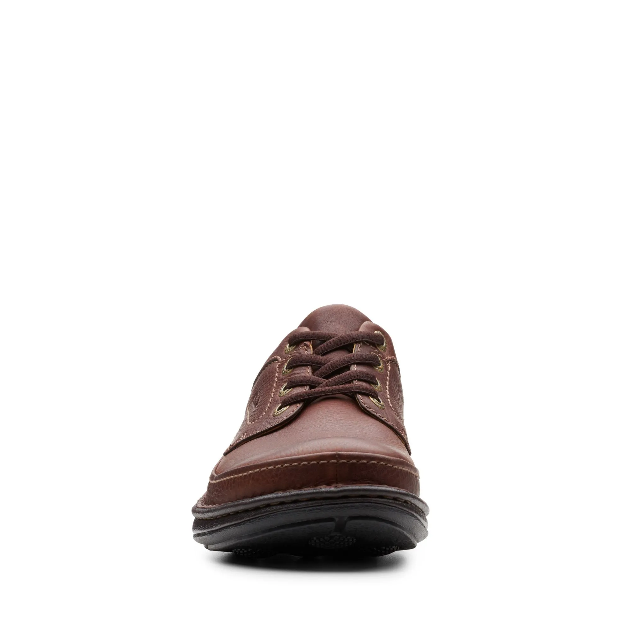 Clarks Nature Three Mahogany Leather