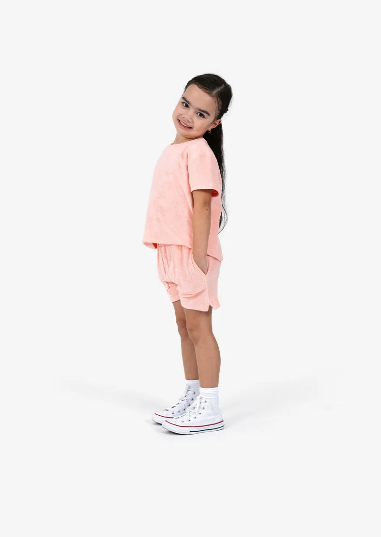 Club LC Mini Terry Tee Peach