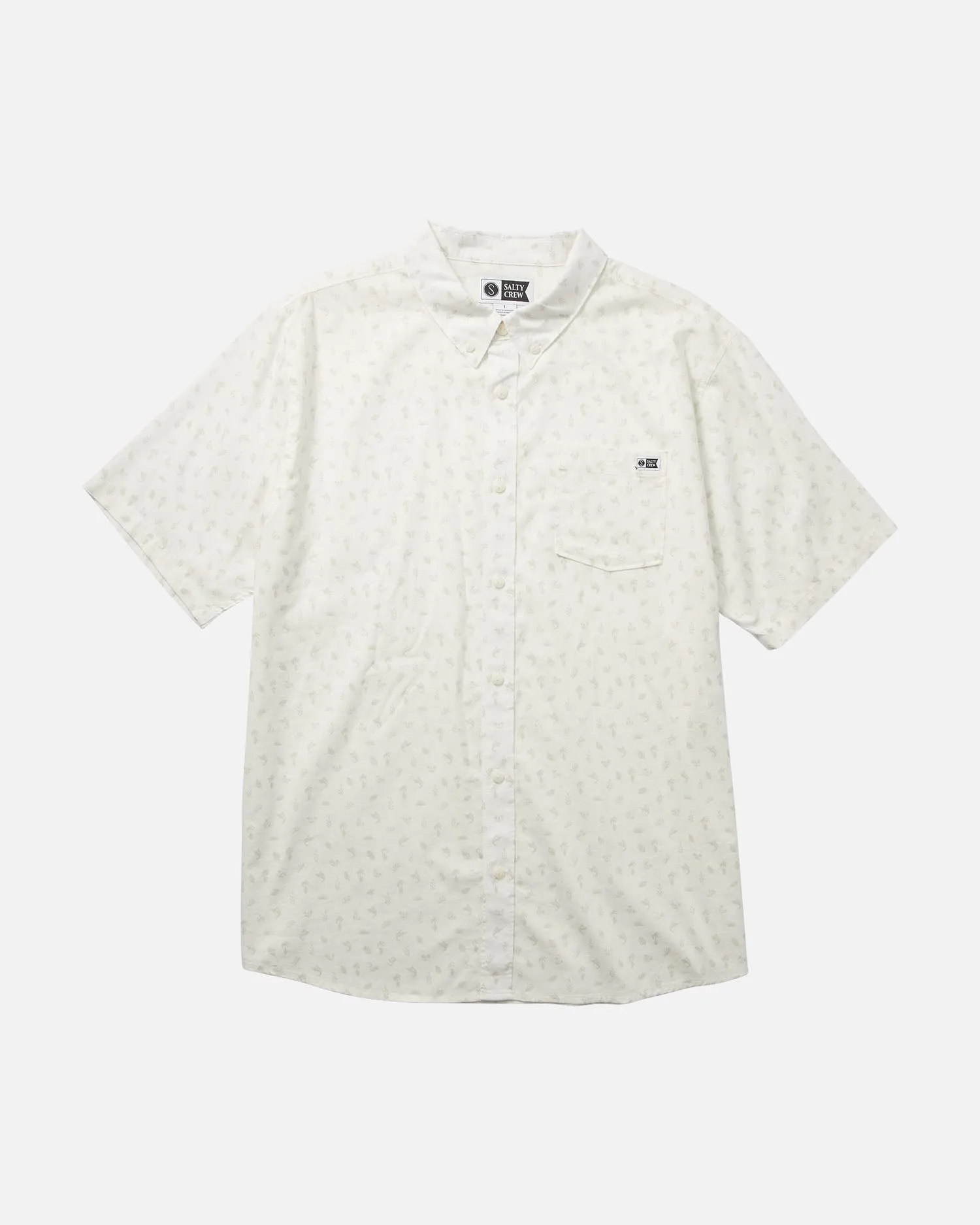 Coastal White S/S Woven