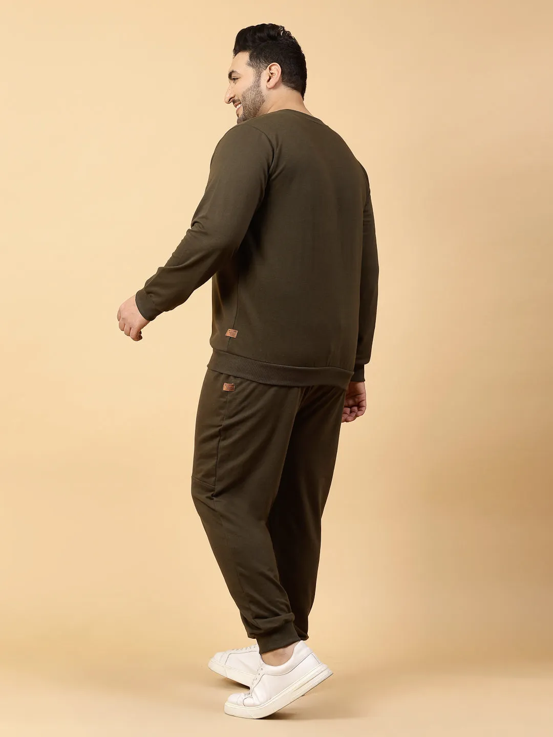 Comfort Couture Solid Terry Tracksuit