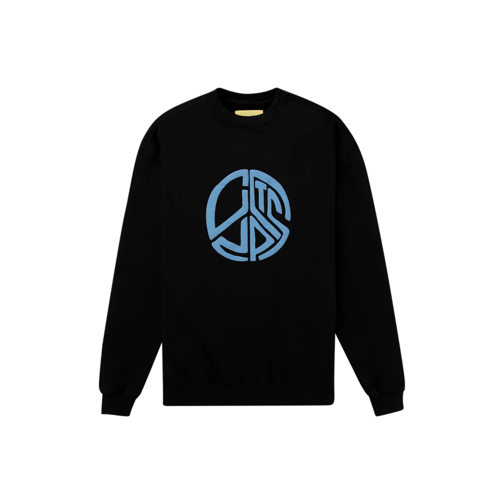 Concepts Peace Logo Crewneck (Black)