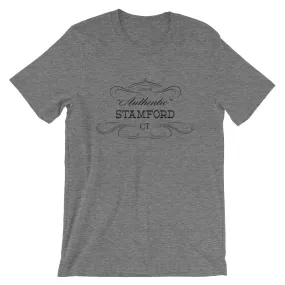 Connecticut - Stamford CT - Short-Sleeve Unisex T-Shirt - "Authentic"