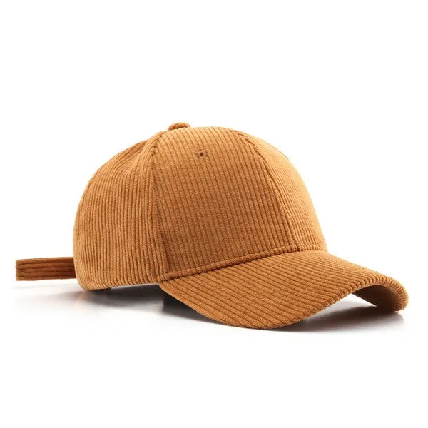 Corduroy Boyfriend Ball Cap