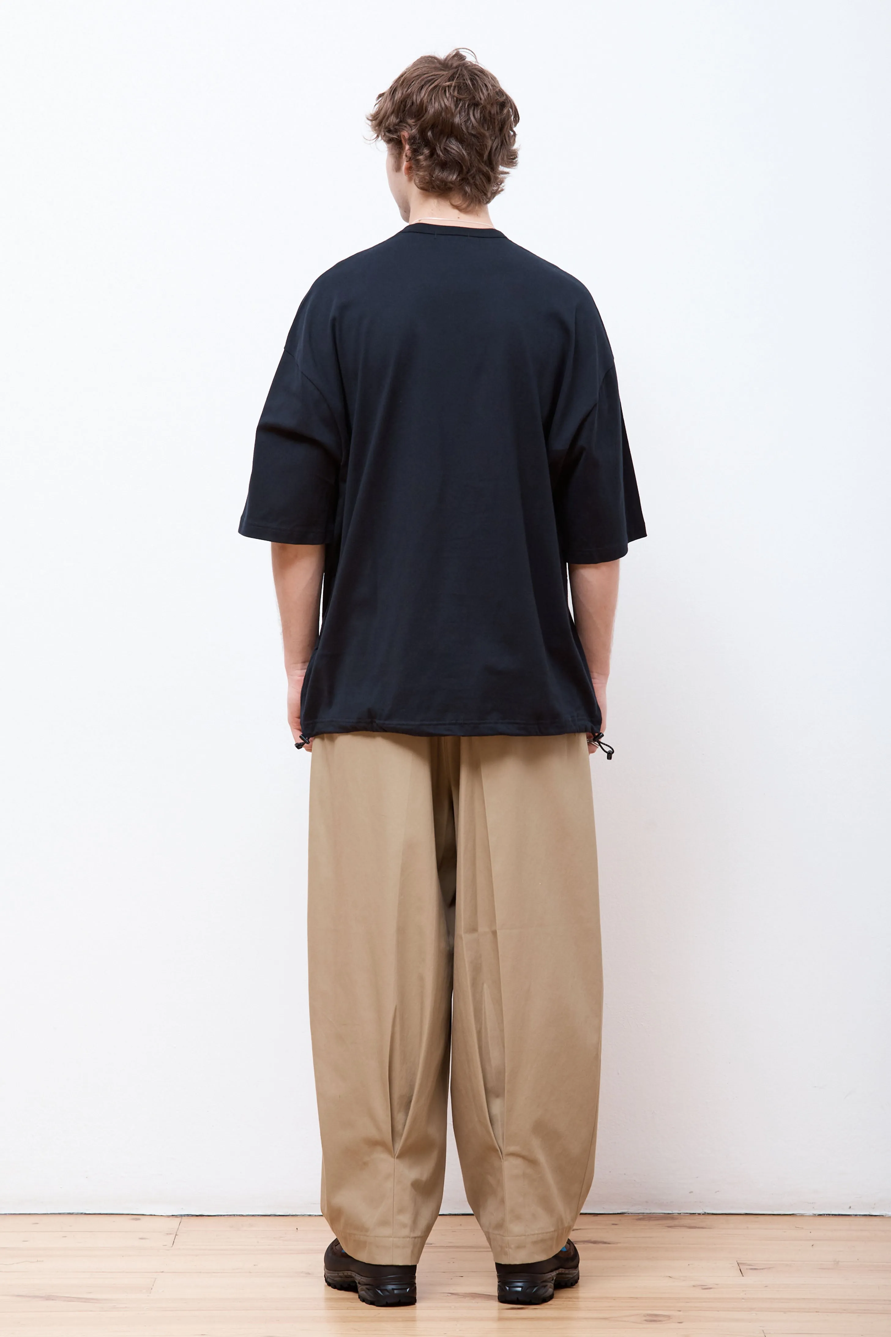 Cotton Pocket T-Shirt Black