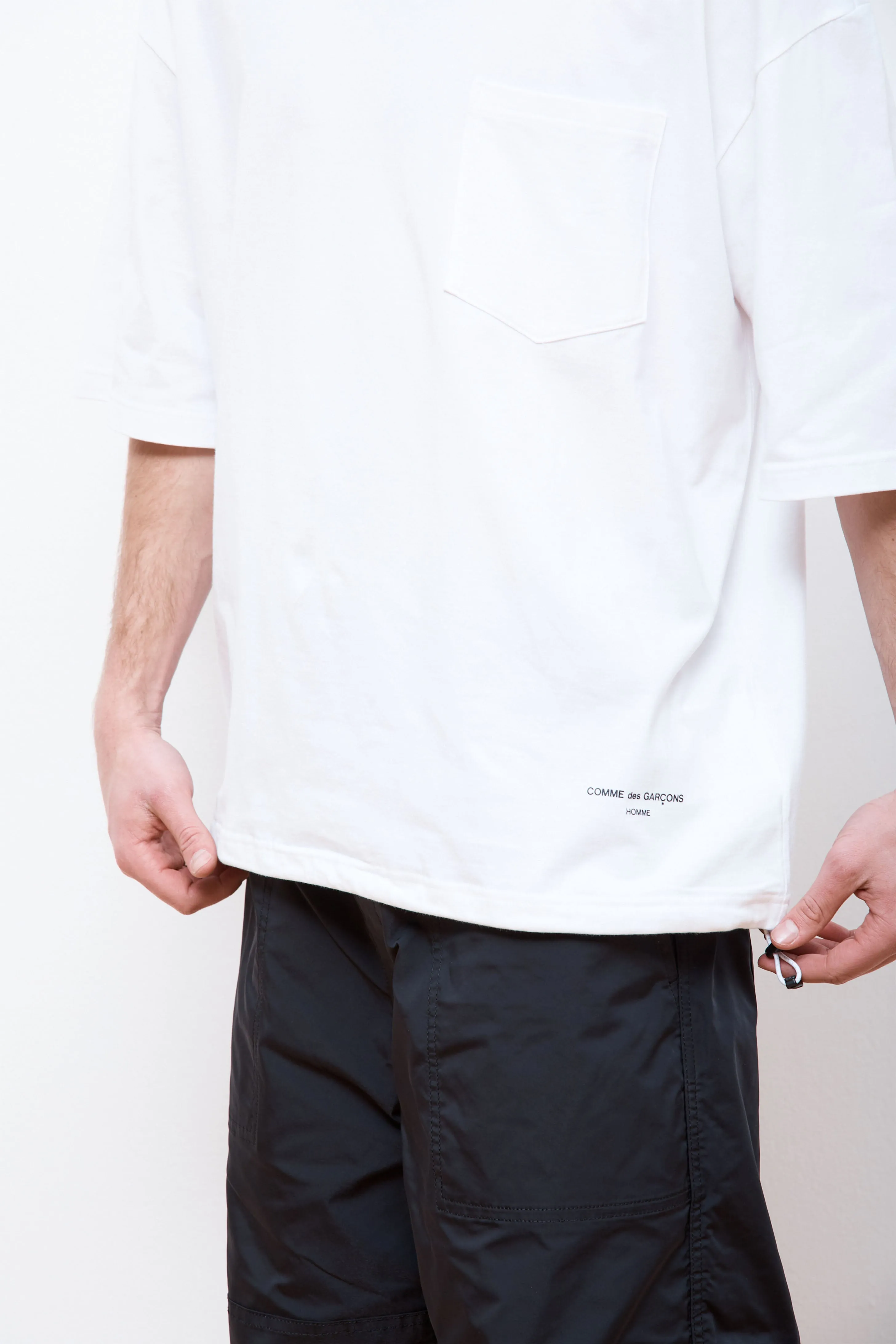 Cotton Pocket T-Shirt White