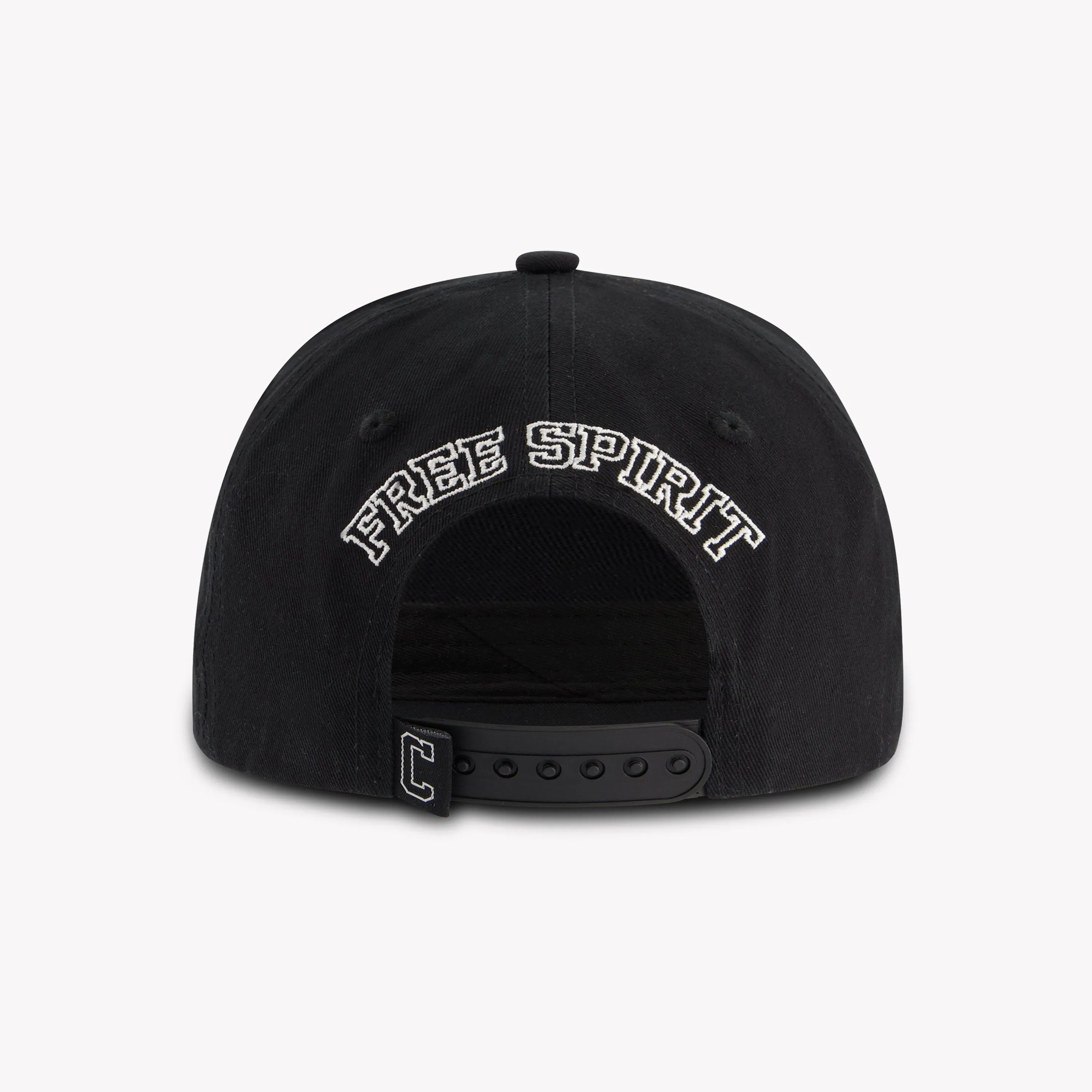 CROYEZ LOGO CAP - BLACK/WHITE