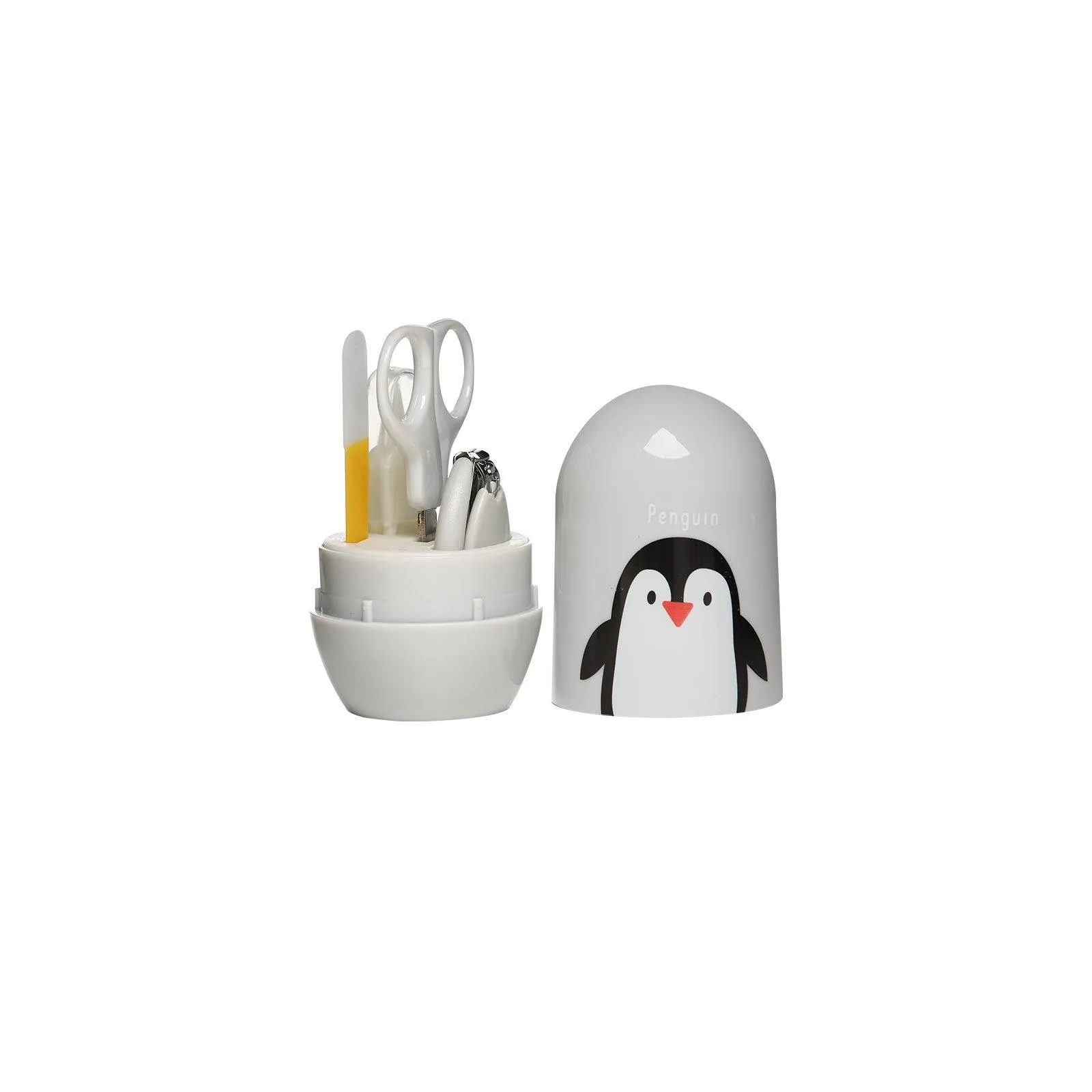 Cute Penguin-Themed Care Kit For Babies – 4 Pieces