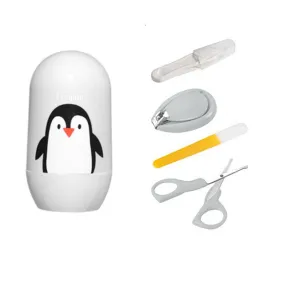 Cute Penguin-Themed Care Kit For Babies – 4 Pieces