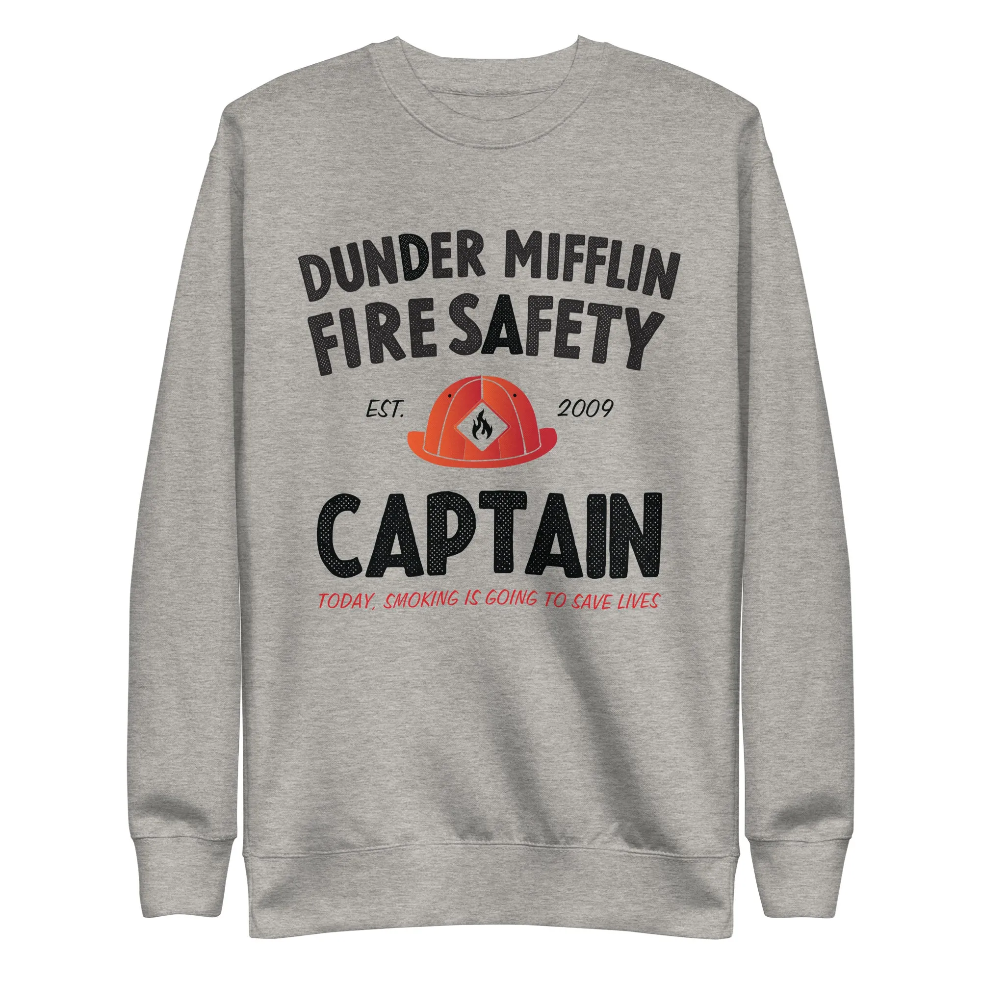 Dunder Mifflin Fire Safety Captain - Unisex Premium Sweatshirt