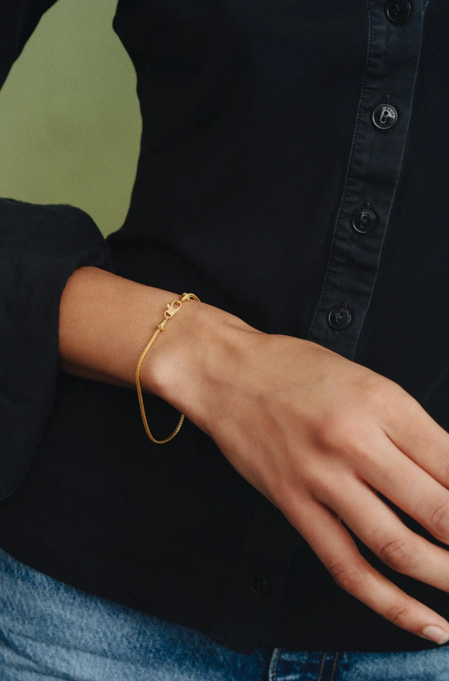 Duo Loop-in-Loop Chain Bracelet