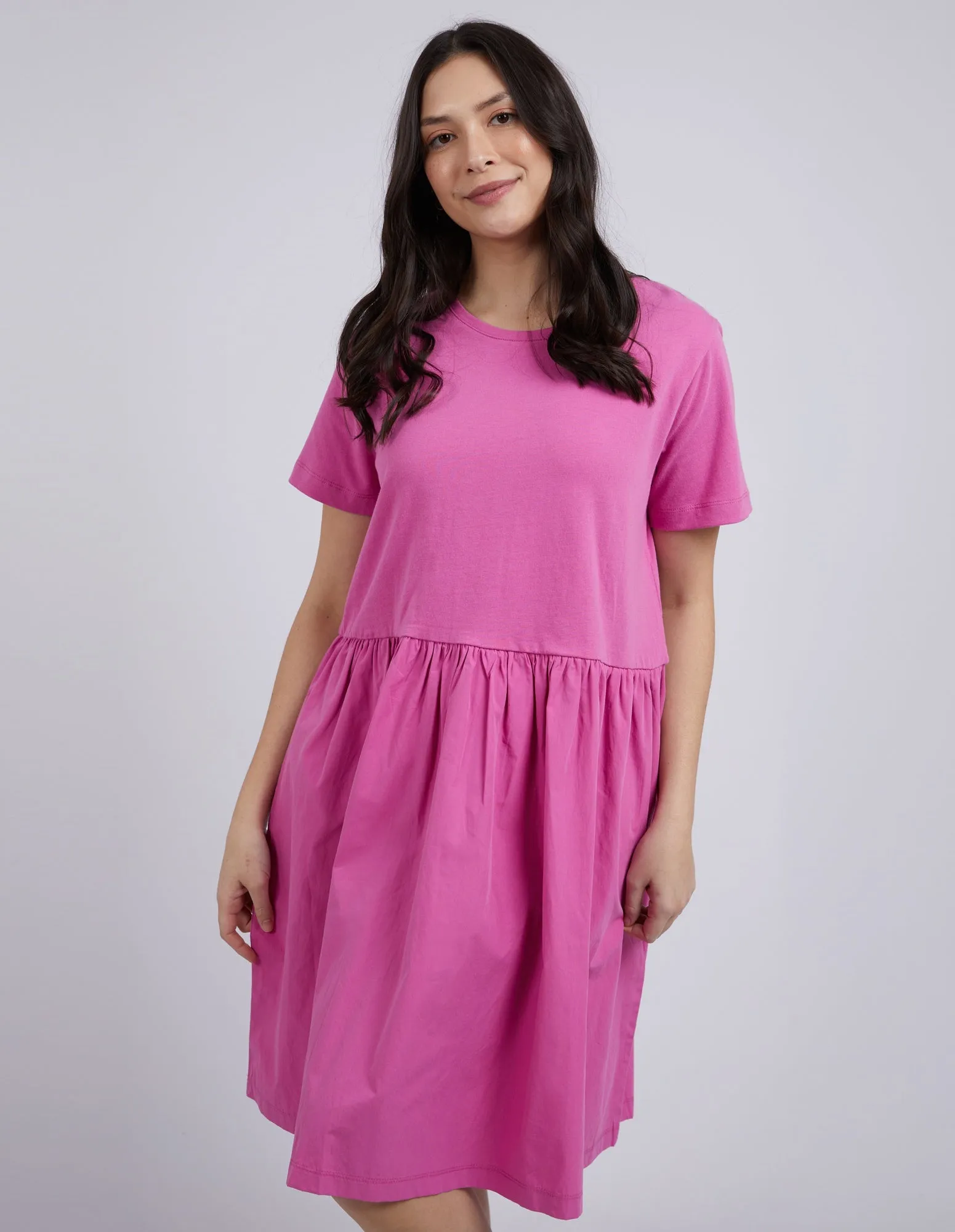 Elm Nahla Dress - Super Pink