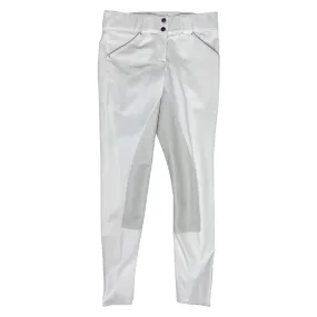 Eurofit 'Laurenburg' Full Seat Breeches in White - Women's 26L