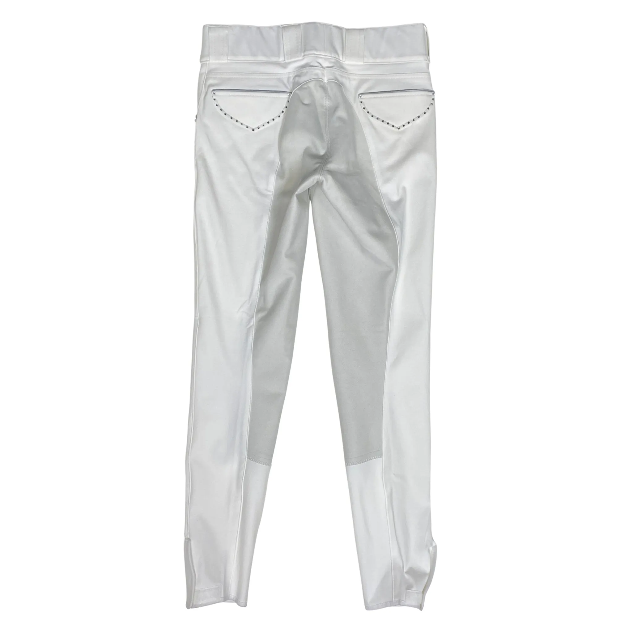 Eurofit 'Laurenburg' Full Seat Breeches in White - Women's 26L