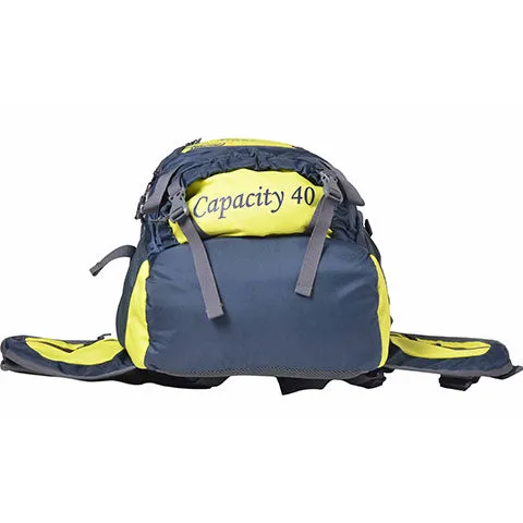 Firefly V2 40L Laptop Navy Blue Yellow Rucksack