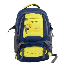 Firefly V2 40L Laptop Navy Blue Yellow Rucksack