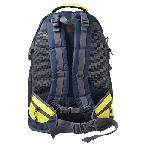 Firefly V2 40L Laptop Navy Blue Yellow Rucksack