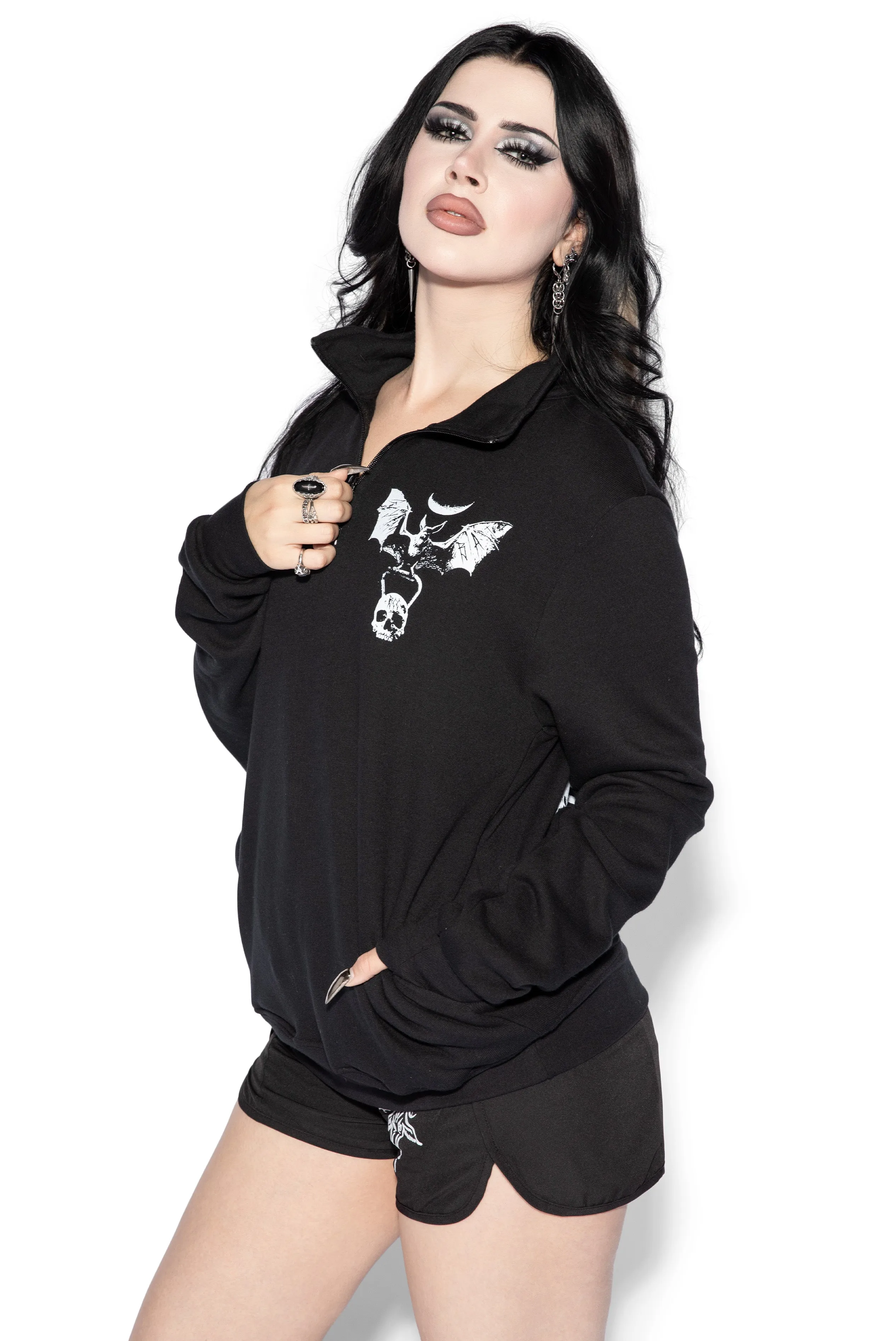 Fitness Reaper - Quarter Zip Pullover Fleece