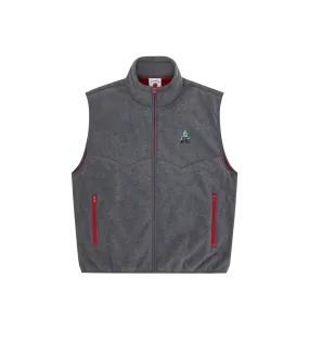 FLEECE VEST - GREY