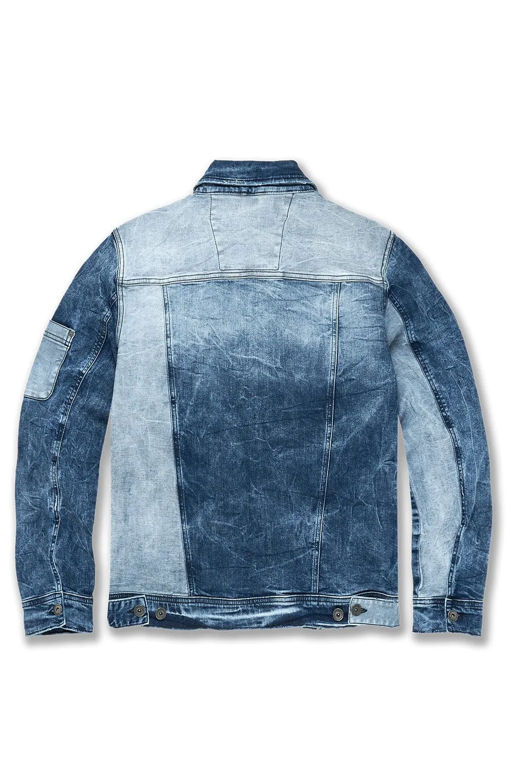 Fort Greene Denim Trucker Jacket (Tonal Blue)